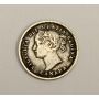 1858 Canada Ten 10 Cents VF20 