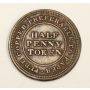 1813 Canada Half Penny Token NS-19B2 