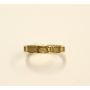 Tiffany & Co. Atlas Roman Numeral 18k Yellow Gold Band Ring 