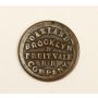 1871 One Fare Brooklyn & Fruitvale RR Rail Road Company copper token 