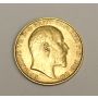 1902 King Edward VII Half Sovereign Gold Coin VF25 