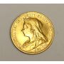 1900 Queen Victoria Half Sovereign Gold Coin VF20 
