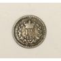1862 Great Britain 1 1/2 pence three half pence silver coin