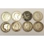 1816 4x 1834 1838 2x 1840 silver Six 6 Pence UK Great Britain 