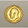 1914 Half Sovereign Gold coin Great Britain UK AU55 