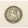 1854 Arrows USA Half Dime 5 cents silver VF35 