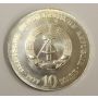 Germany 1977 Democratic Republic 10 Mark silver coin 