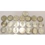50x Germany 5 Mark silver coins 