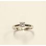 .33 ct Ladies rbc Diamond solitaire ring G/H I1 Diamond 18K wg ring 