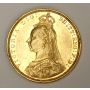 1893 S Australia Gold Jubilee head Sovereign AU50 