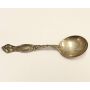 10x Frontenac Sterling Silver Bouillon soup spoons Lily pattern 