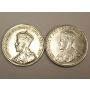 1935 and 1936 Canadas first two silver dollars
