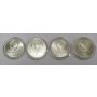 1980 Russia Moscow Olympics 6 Silver Coin Set 