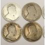 1902 1902H 03 05 06 07 09 and 1910 Canada 25 Cents 