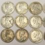 1911 - 36 Canada 25 Cents AG+