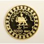1971 Oman Empire 1000 Rials Gold coin