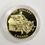 1990 Canada $200 Gold coin Canada Flag 25th year Gem Proof 