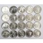 20x Canada Centennial 1867-1967 Flying Goose Silver Dollars 