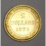 1872 Newfoundland $2 TWO DOLLARS Gold coin 