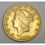 1899 USA $20 Gold Double Eagle coin Choice AU55+ 