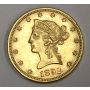 1892 USA $10 Liberty Gold Eagle coin AU50