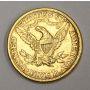 1882 USA $5 Liberty Gold Eagle coin EF40