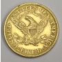 1897 USA $5 Liberty Gold Eagle coin EF45