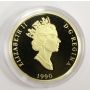 1990 Canada $200 Gold coin Canada Flag 25th year Gem Proof