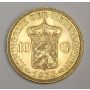 1933 Netherlands 10 Guilder Gold coin 