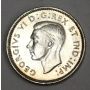 1943 Canada King George VI 10 Cents  MS60+ original 