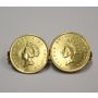 2x USA $1 One Dollar Indian Princess Gold coins 