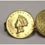 2x USA $1 One Dollar Indian Princess Gold coins 