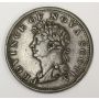 1823 Province of Nova Scotia Half Penny Token coin axis VF30 original