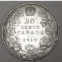 1919 Canada 50 Cents  EF45+ with nice original luster