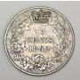 1862 New Brunswick silver 20 Cents Fine+ condition 