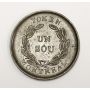 LC-24A lower Canada Bouquet sous token coin 