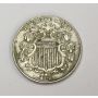 1872 USA Shield Nickel 5 cents  EF45