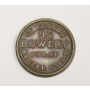 1861-65 token CARLANDS FINE ALE DRAWN FROM WOOD 95 BOWERY NY EF45