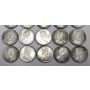 1867-1967 Canada Centennial silver dollars 20-coins 