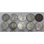 20 x 1880o to 1923s Morgan and Peace USA silver dollars