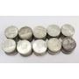 100x Canada silver dollars 1936-1967 21-different dates