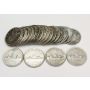 20X 1951 Canada Silver Dollars King George VI  EF45 to AU58+