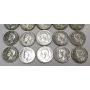 20x 1951 SWL Canada silver dollars AU50 to UNC MS60+