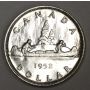 1952 Canada silver dollar MS63