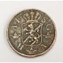1765 Sweden 2 Ore large copper coin KM461 VF20+