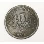 1824 Nova Scotia half penny token coin 