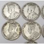 1912-1936 Canada 50 Cents complete date set 13-coins 