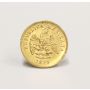 Mexico 1899 one peso gold coin single stud earring AU coin 