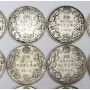 1912-1936 Canada 50 Cents complete date set 13-coins 