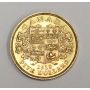 1913 Canada FIVE $5 DOLLARS Gold Coin AU50+